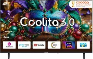 Coocaa 43C3U Plus 43 inch (109 cm) LED Full HD TV