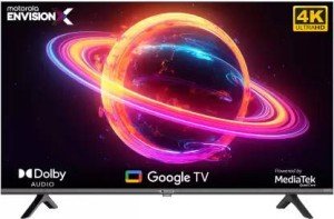 Motorola EnvisionX 43UHDGDMBSXP 43 inch (109 cm) LED 4K TV