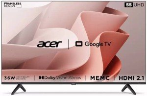 Acer I Series AR55GR2851UDFL 55 inch (139 cm) LED 4K TV
