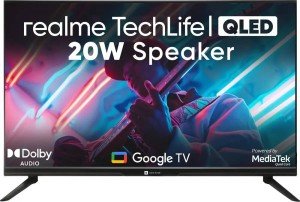 realme TechLife CineSonic 32HDGQRWSQQ 32 inch (81 cm) QLED HD-Ready TV