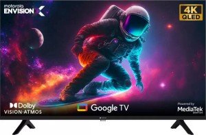 Motorola EnvisionX 43UHDGQMWSTQ 43 inch (109 cm) QLED 4K TV