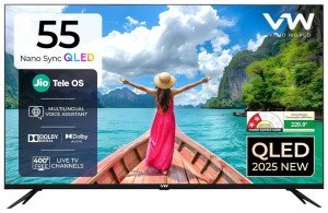 VW Nano Sync Series VW55JQ1 55 inch (139 cm) QLED 4K TV