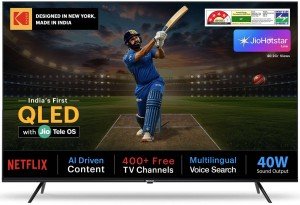 Kodak KQ43JTV0010 43 inch (109 cm) QLED 4K TV