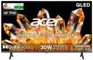 Acer Ultra V AR40QDVGU2841BD 40 inch (101 cm) QLED Full HD TV
