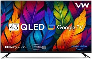 VW Pro Series VW43GQ1 43 inch (109 cm) QLED 4K TV