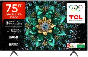 TCL 75Q6C 75 inch (190 cm) QD-Mini LED 4K TV