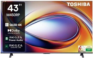 Toshiba 43M450RP 43 inch (109 cm) QLED 4K TV